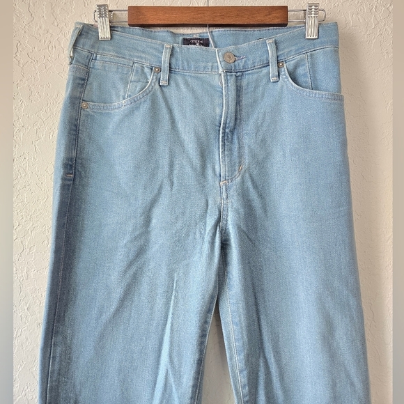 Citizens of Humanity High Rise Cigarette Ankle Light Wash Jeans Size 29 - Picture 3 of 16
